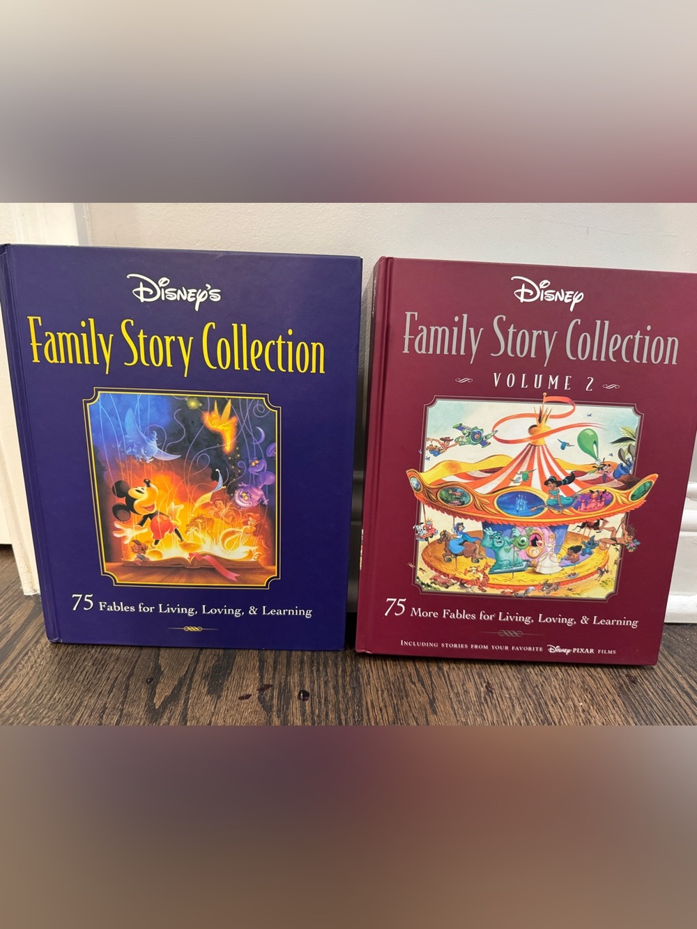 Disney Family Story Collection 2 Books Volume One & Volume Two